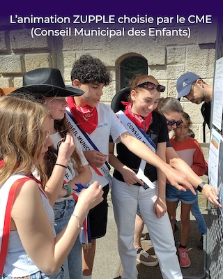 L’animation de Zupple Escape Game Lyon choisie par le CME (Conseil Municipal des Enfants) de Francheville