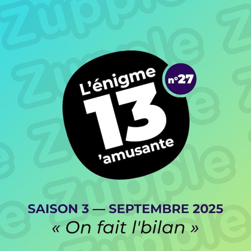 Thème de l’énigme de septembre 2025 : « On fait l’bilan »