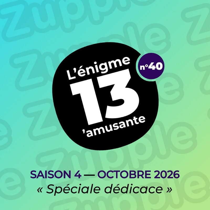 Thème de l’énigme d’octobre 2026 : « Spéciale dédicace »