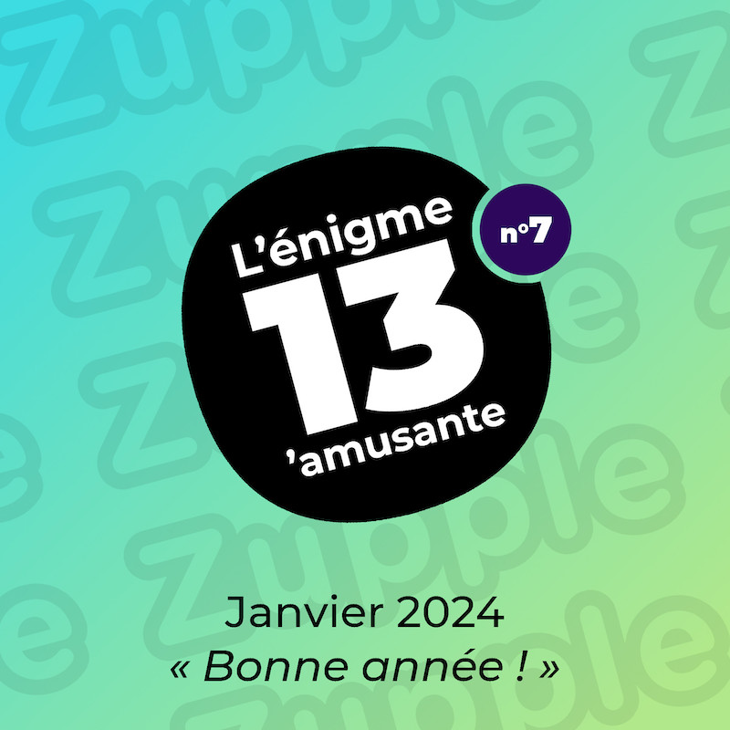 Thème de l’énigme de janvier 2024 : « Bonne année »