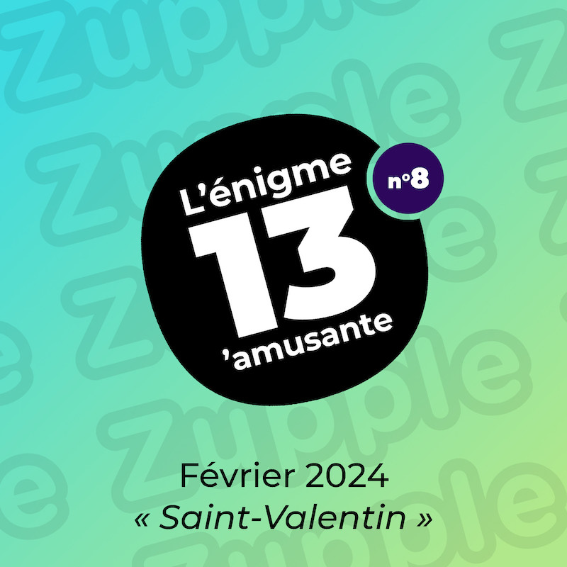Thème de l’énigme de février 2024 : « Saint-Valentin »