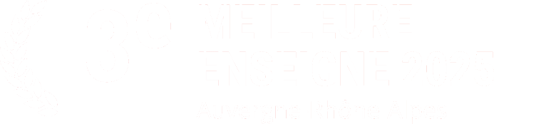 3e meilleure enseigne d’Auvergne-Rhône-Alpes 2025
