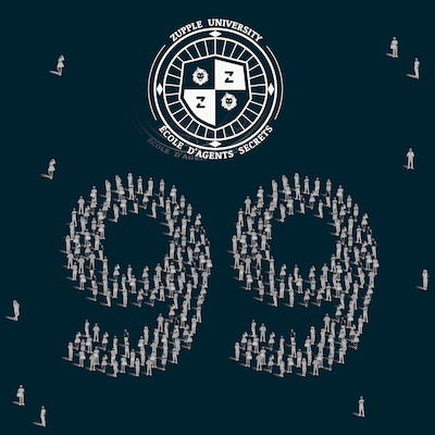 Vous êtes désormais 99 équipes inscrites à la Zupple University, le 27 janvier 2024.