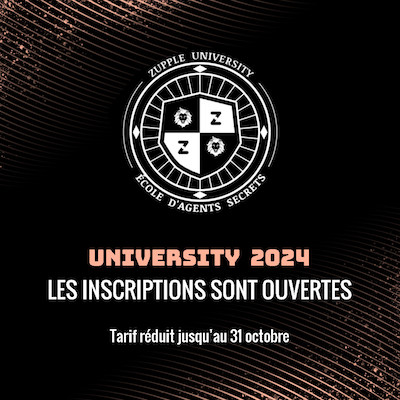 Les inscriptions sont ouvertes pour University 2024. Tarif réduit jusqu’au 31 octobre.