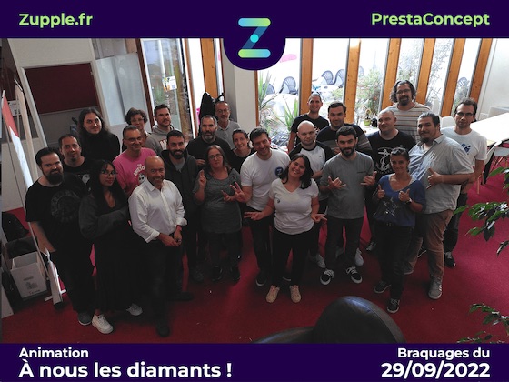 Photo du Team Building PrestaConcept, 3 escape games dans leurs bureaux