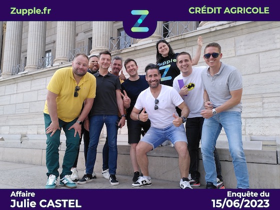Photo du Team Building Crédit Agricole au Vieux Lyon